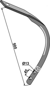 05000128 Fjederstilk til Kongskilde VF tand