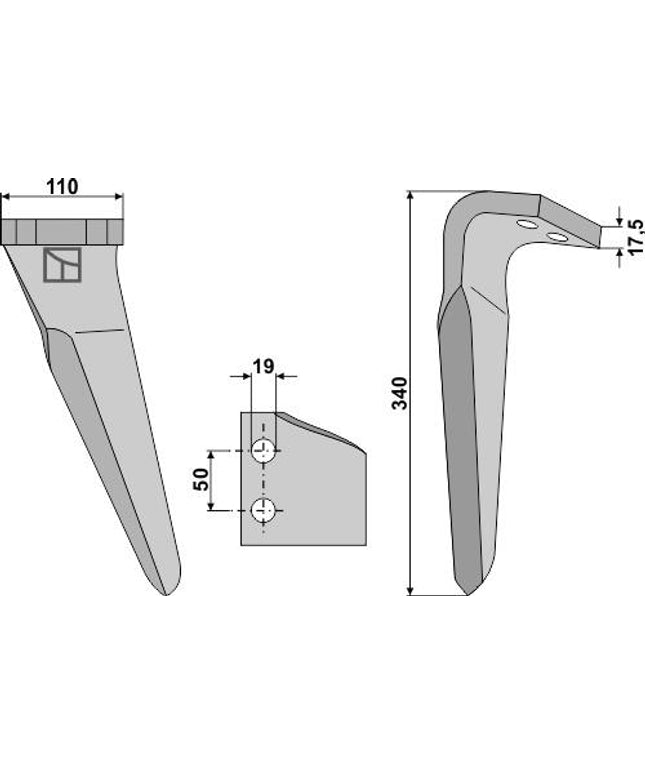 MA080146 Rotorharvetand h. til Kv.land Maletti (080246)