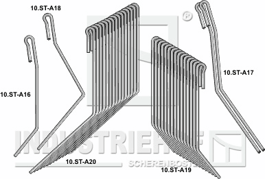 Efterharvesæt til Amazone Exact III, 4 meter