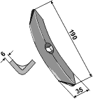 Harvespids 190x35x6mm