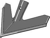 200-PWV-1208 Bourgault hurtigskift skær 8x305mm fra Agroparts