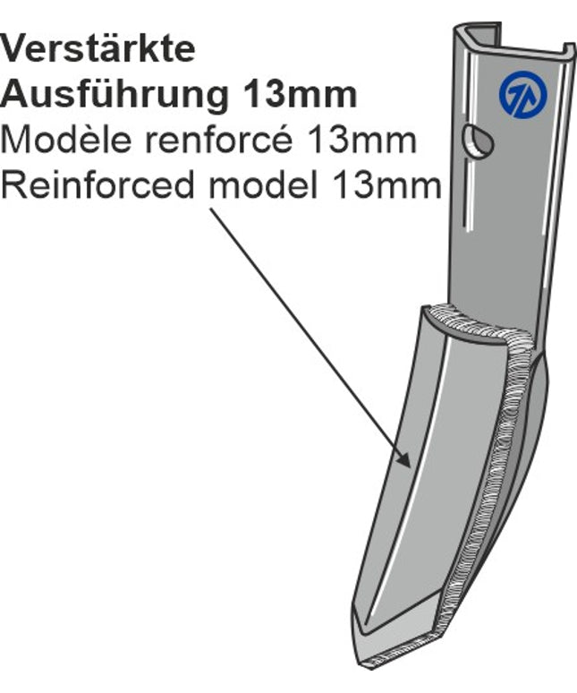 Bourgault Spids 6x57mm med 13mm forstærkning
