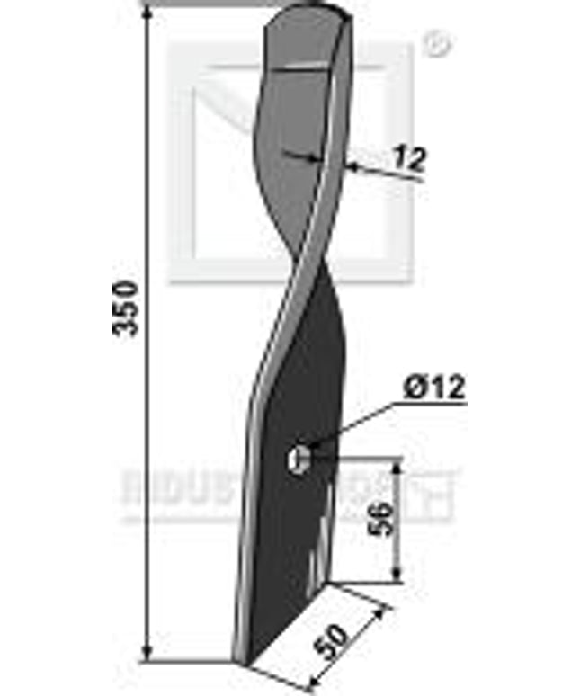 Rotortand H. til Bomford Dyna Drive