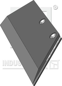 Skærplade 18" H. til Lemken