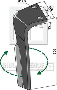 Rotortand H. til Lemken Zirkon 7