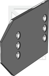 3401490 Stabiliseringsplade til Lemken 260x180mm