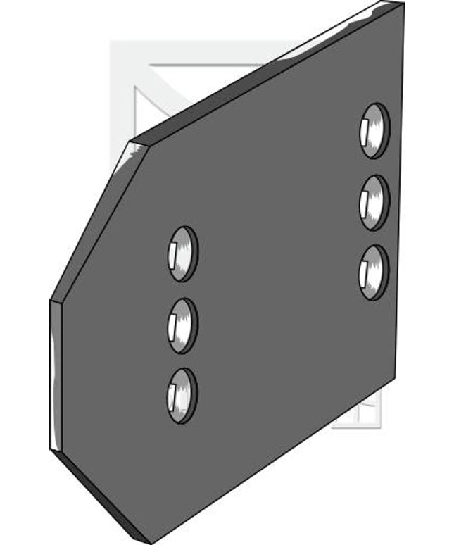 3401490 Stabiliseringsplade til Lemken 260x180mm