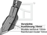 410-PWV-0418 Bourgault hurtigskiftskær til 410-serien