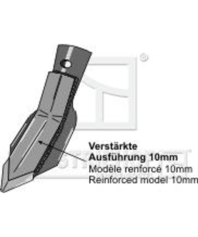 410-PWV-0418 Bourgault hurtigskiftskær til 410-serien