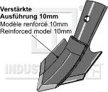 410-PWV-0518 Bourgault hurtigskiftskær til 410-serien