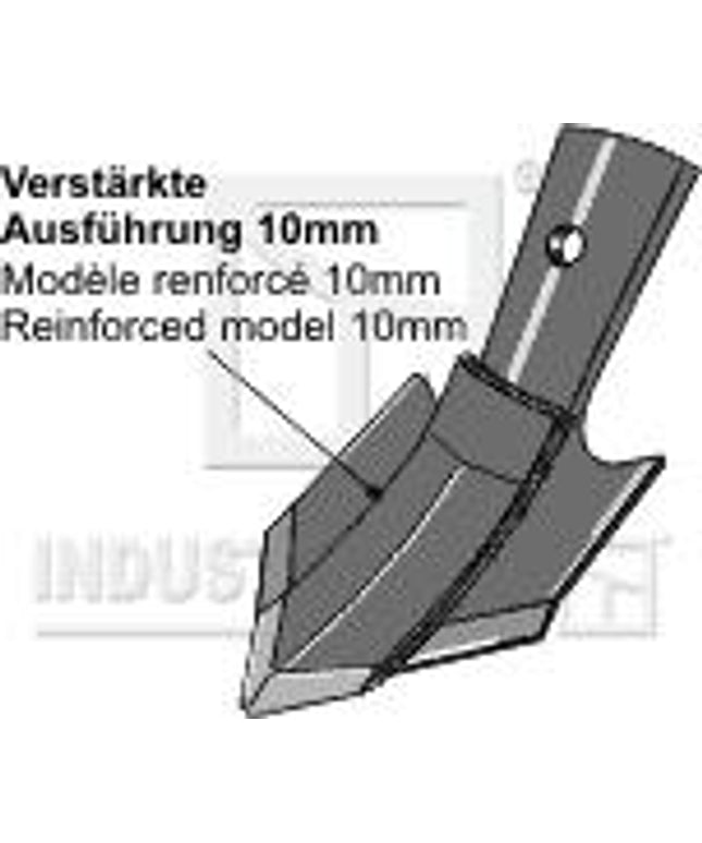 410-PWV-0518 Bourgault hurtigskiftskær til 410-serien