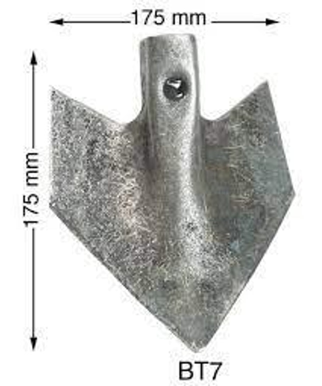 5290BT7 Radrenserskær 7" 175mm til Ugerløse