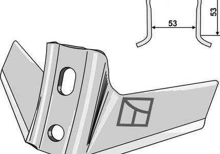 60239 Vingeskær Universal - Solbjerg system 6x310mm