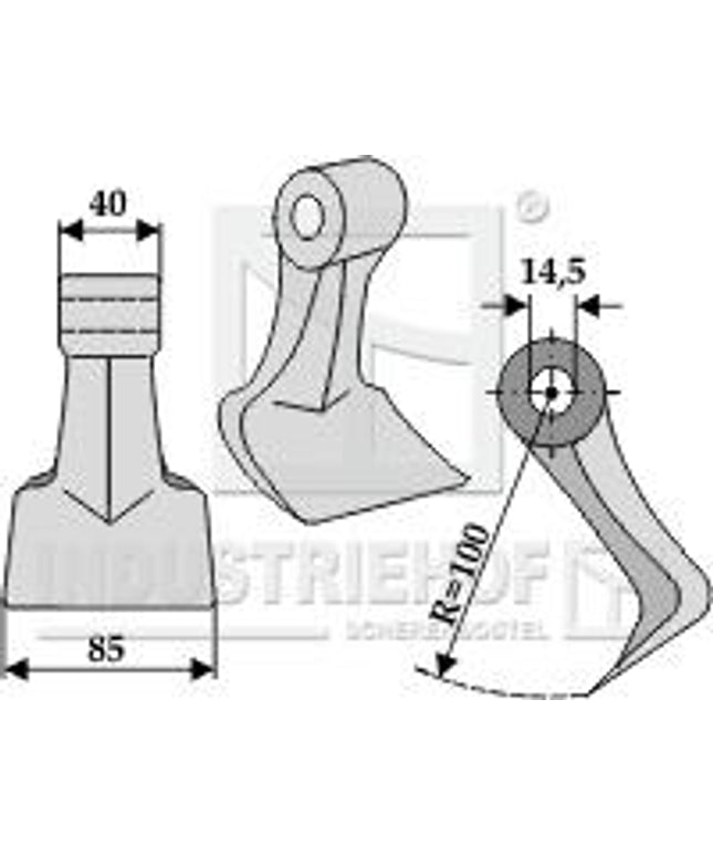 3001095 - 85mm Hammerslagle til Orsi, Agrimaster og Agromec