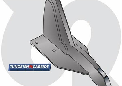 645000044T slidspids 200mm til HE-VA med tungstensplatter