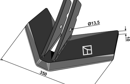 670232 Vingeskær t/Köckerling Vector og Topmix