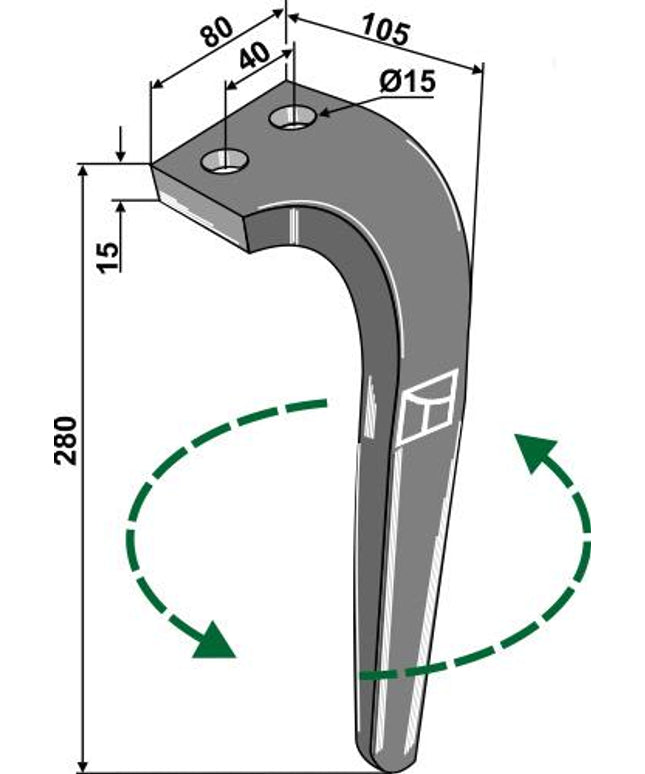 Tand til Rabe MKE V.