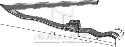 84332932 Akshæver til New Holland, MF (ASK127)
