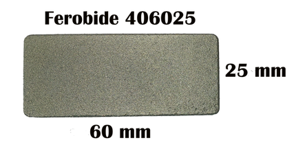 Ekstrem stærk hårdmetal platte fra Ferobide - påsvejses