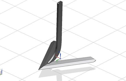 9098112 Radrensertand med påsvejset 220mm skær