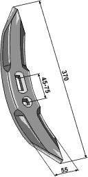 Spids til Amazone Centaur 50x15mm