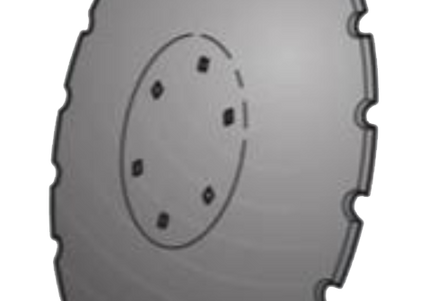 690153508 Takket disc 510mm til HEVA