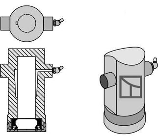 31-570hx Yderste glideleje til Hankmo/Kronos knivharve