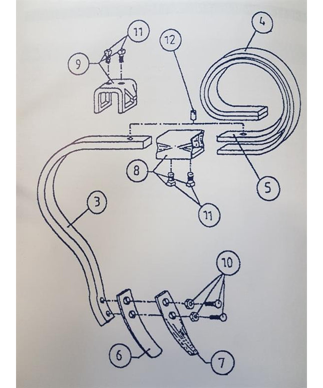MS01010086 Komplet Marsk Stig tand Uniflex 3 med efterårssp.