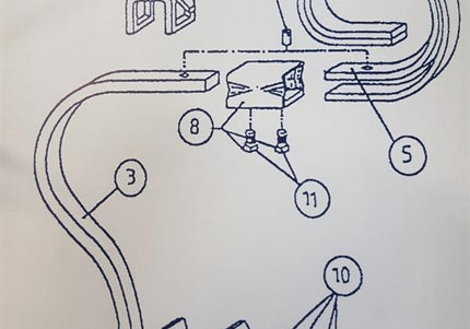 MS01010087 Komplet Marsk Stig tand Uniflex 3 med forårsspids