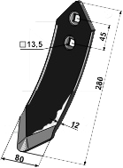 Stubspids til Kuhn. Kvalitets sliddele til Kuhn Cultimer og Performer