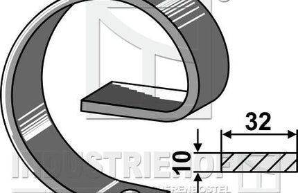 MS01010042 Inderfjeder til Marsk Stig Universalharve/Uniflex