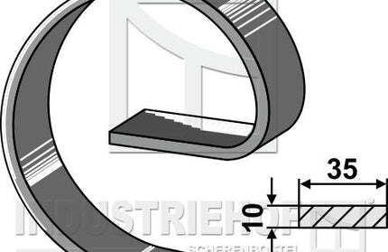 MS01010041 Yderfjeder til Marsk Stig Universalharve/Uniflex