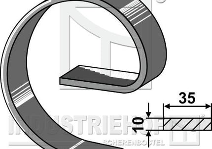 MS01010041 Yderfjeder til Marsk Stig Universalharve/Uniflex