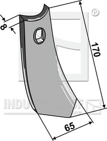 MS 01010064 Stubspids til Marsk Stig 65mm