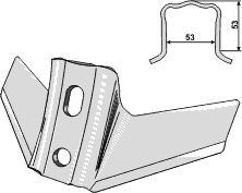 4060 Vingeskær Vibroflex til systemspids 310x6mm