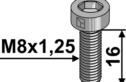 DA534 Umbracobolt M12x1,25x16 