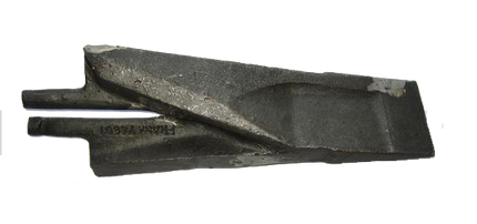 Stålstøbt spids H. til Øverum